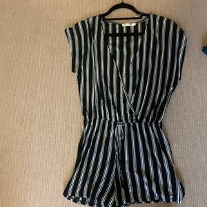 Stripped romper